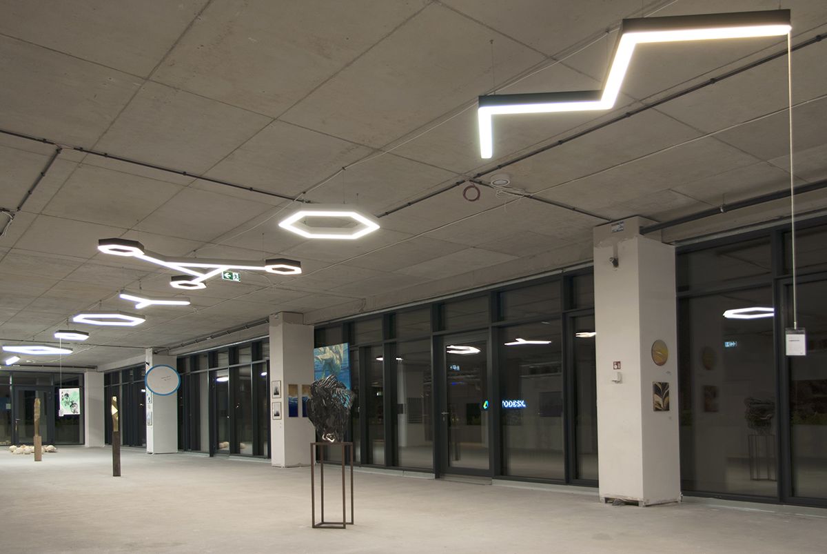 oświetlenie LED dla salonów i galerii